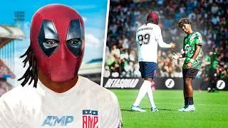 I SNUCK Into A Professional Football Match & Scored!