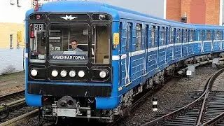 ПОЕЗДКА на МЕТРОВАГОНЕ 81-717 (БОРТ.НОМЕР 10232) МАРШРУТ 25,Л1