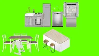 Kitchen Green Screen