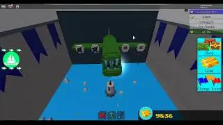 Roblox - Build a boat for treasure Army Plane