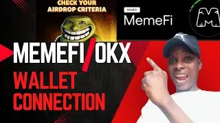 How to connect your MEMEFI to OKX wallet? #memefi #okx