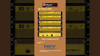 #shorts Dynatech MP Series Power Amplifier for Speakers deliver 300 Watts to 5000 Watts of power