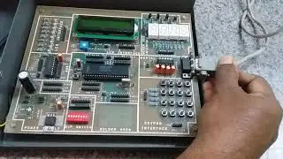 Interfacing 8051 Microcontroller Kit