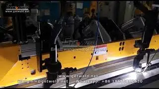 Heat pump water heater tanks making machine -  02 Linear welding