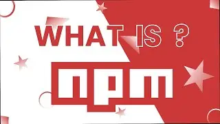 🔴 What is Node Package Manager(npm) in Tamil?