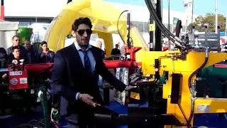 Dimostrazione Spaccalegna Mundial Vjmar da 15 ton. corsa 1000