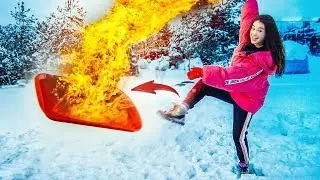 ОГНЕННЫЕ SLOW MO \ СОЖГЛА СЕБЕ НОГУ 🔥