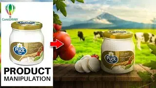 Product Poster Design | Product Manipulation in coreldraw | Photo Manipulation |