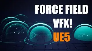 UE5 Force Field Niagara FX !