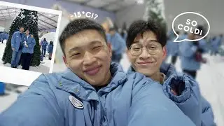 GAY COUPLE EXPERIENCES SNOW FOR THE FIRST TIME!!!