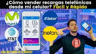 ¿CÓMO VENDER RECARGAS TELEFÓNICAS en mi negocio desde mi celular? ¿Cuánto se gana por recargar?