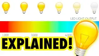 How to Figure out What Lighting You Need! Kelvin Color Temperature EXPLAINED
