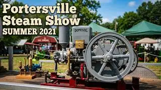 Hit and Miss Engines from Portersville Steam Show Summer 2021