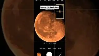 Samsung galaxy S24 Ultra vs Moon #samsung #galaxys24ultra #moon