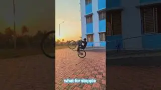 Circle Wheelie And Stoppie 🤯❤️‍🔥 | 