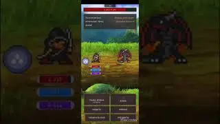 Orna RPG GPS. Битва в полях с боссом-берсерком Фафниром 8 звезд.
