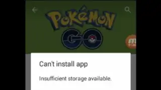 Android Tracfone : Insufficient storage available error - Pokemon Go