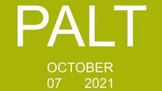 PALT         win some loose some HALT some