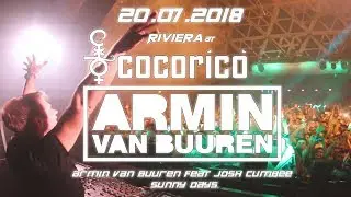 Armin Van Buuren | Armin Van Buuren feat. Josh Cumbee - Sunny Days | Cocorico 2018