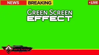 GREEN SCREEN EFFECT BREAKING NEWS NO COPYRIGHT #6