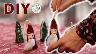 DIY Christmas Ornaments from Paper Mache - How to Make Christmas Ornaments