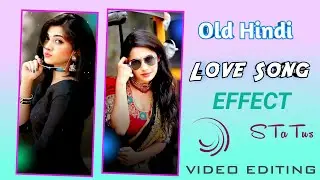Hindi love song Alight motion video editing 1 photo | Jhuki Jhuki Nazar Teri Kamaal Song
