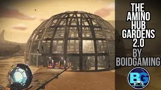 No Man's Sky Frontiers Base Tours / Ideas, The Amno Hub Gardens 2.0 By BoidGaming
