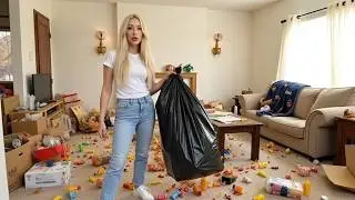 24 SAAT EVİMİ TEMİZLEMEDİM (Nasıl bu kadar pislendi???)