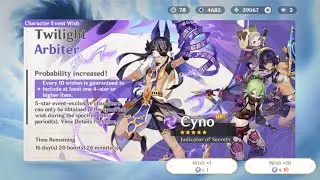 C0 Cyno Wishes 🍀 | 3.1 pulls | Genshin Impact