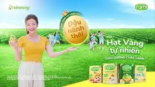 JUST SOY, BUT NATURALLY GOLDEN BEANS, RICH IN HEALTHY NUTRIENTS! (B - 15s)