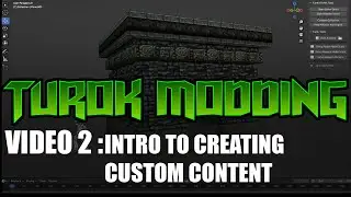 Turok Modding Video 01 : Set up for import and export content