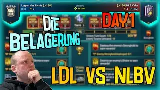 [RAID] 🏰 Belagerung/Siege vs NLB Valar | Platz 16 vs Platz 15 | Der Start | Ein Ründchen vorlegen |