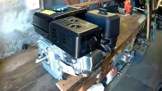 говнообзор и замер оборотов двигателя UNION 170F
