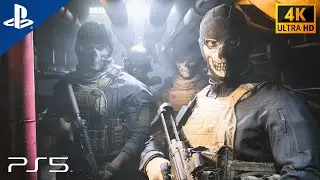 GHOST TEAM (Call of Duty: Modern Warfare II) - PS5 [4K Ultra HD] Gameplay