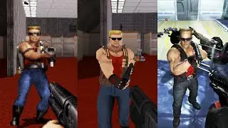 Duke Nukem 3D vs Duke Nukem Forever Third Person Cheat Comparison