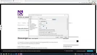 Lector de pantalla NVDA 1 - Instalación y configuración