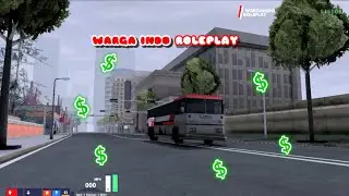 KERJA BUS DI KOTA BARU | WARGA INDO ROLEPLAY
