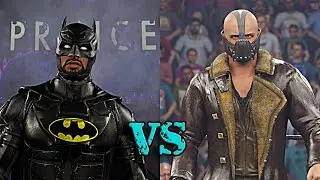 WWE 2k23 Batman VS Bane Tables match