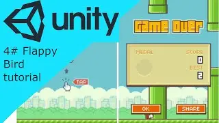 flappy bird tutorial 4# // cz sk //UNITY 3D