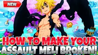*MUST WATCH* How To Make Your Assault Meliodas Hit For More! + Best PvP Team Tips (7DS Grand Cross)