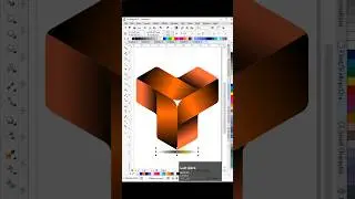 3D Modern Logo Design in Coreldraw 