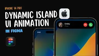 Create Dynamic Island UI Animation with Interactive Components in Figma