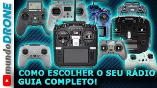 COMO escolher o RADIO para seu DRONE FPV ou AEROMODELO
