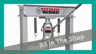 Harbor Freight 20 ton press Modifications Part 1