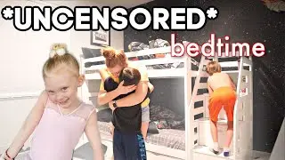 a REAL evening w/ 5 kids