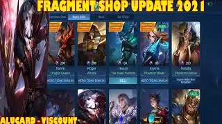 UPDATE FRAGMENT SHOP MOBILE LEGENDS MEI 2021