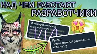 НАД ЧЕМ РАБОТАЮТ РАЗРАБОТЧИКИ WILDCRAFT [ОТВЕТ ОТ РАЗРАБОТЧИКА]😳😄