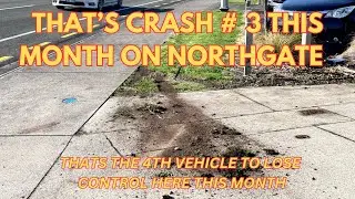 Car crash on Northgate.