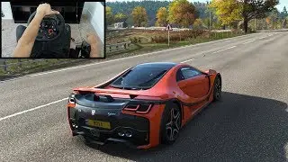 2016 GTA Spano - Forza Horizon 4 (Steering Wheel + Shifter) Gameplay