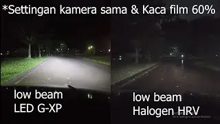 LED H4 SUPER BRIGHT | G-XP CREE / E4/ F3 | 20000 LUMENS VS HALOGEN